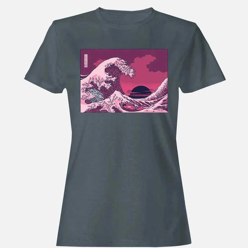 Neo Tokyo Wave Women's T-shirt - 3