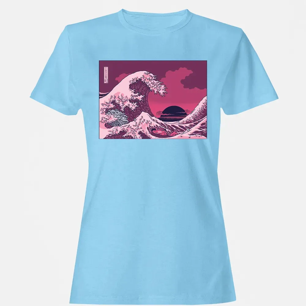Neo Tokyo Wave Women's T-shirt - 8