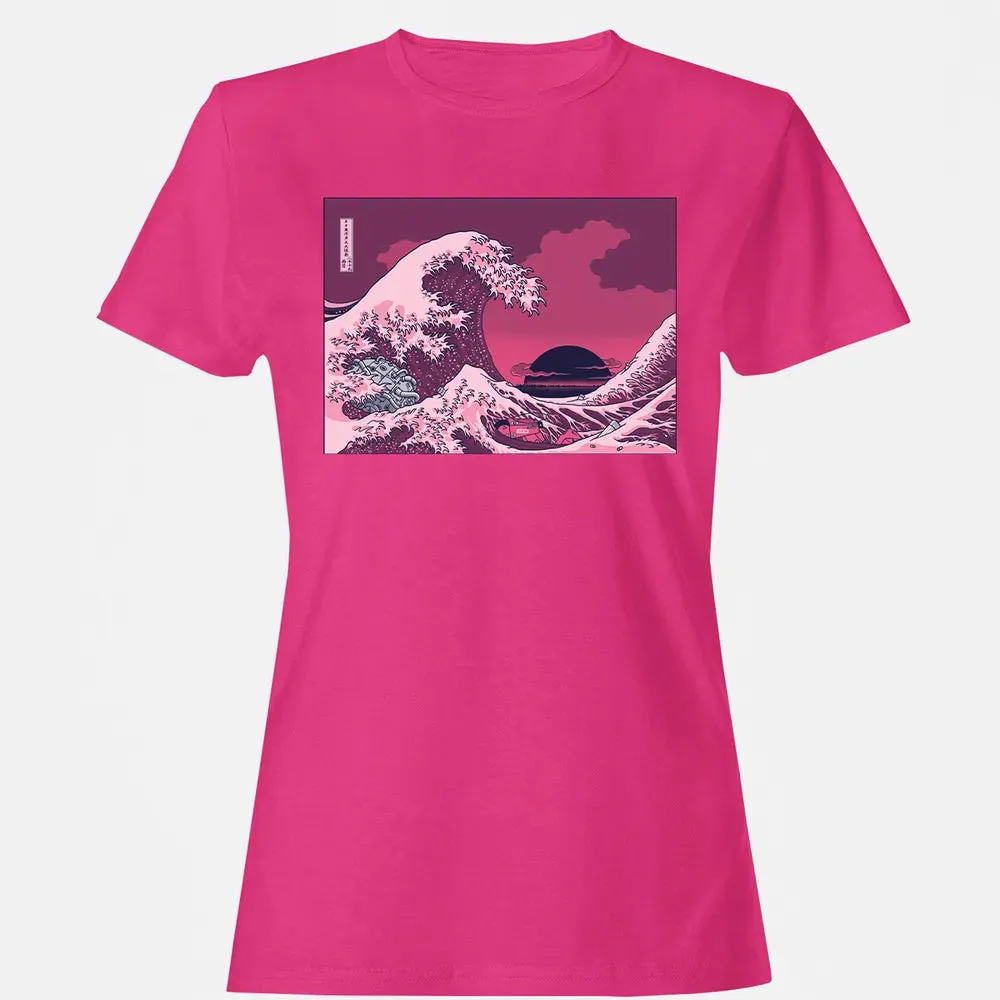 Neo Tokyo Wave Women's T-shirt - 6