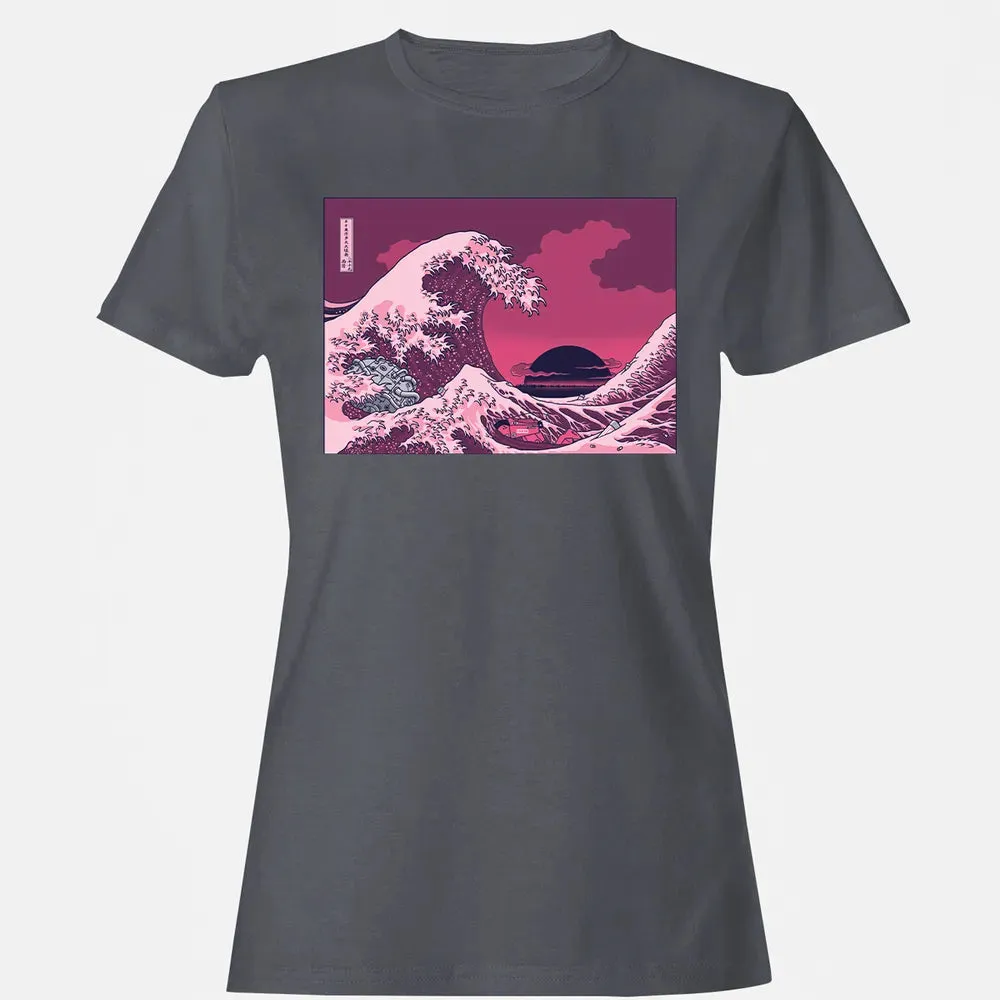 Neo Tokyo Wave Women's T-shirt - 5