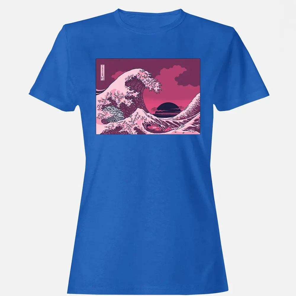 Neo Tokyo Wave Women's T-shirt - 14