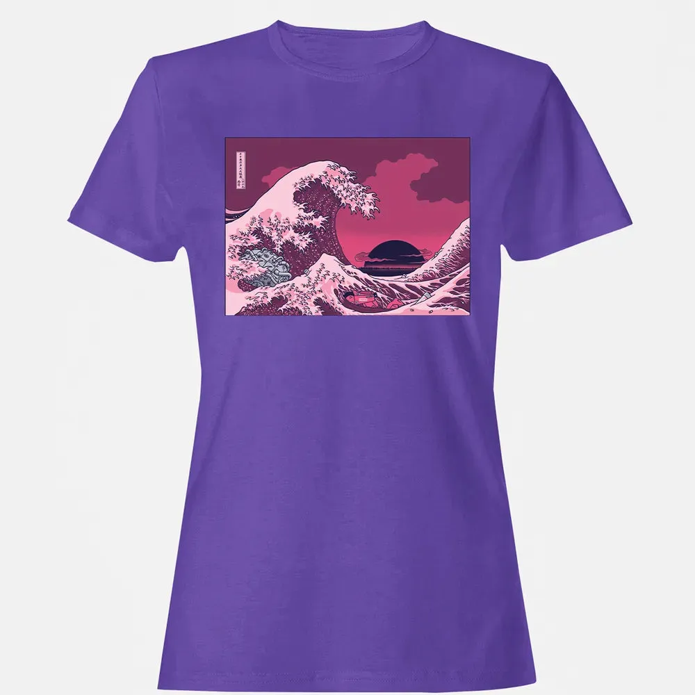 Neo Tokyo Wave Women's T-shirt - 12