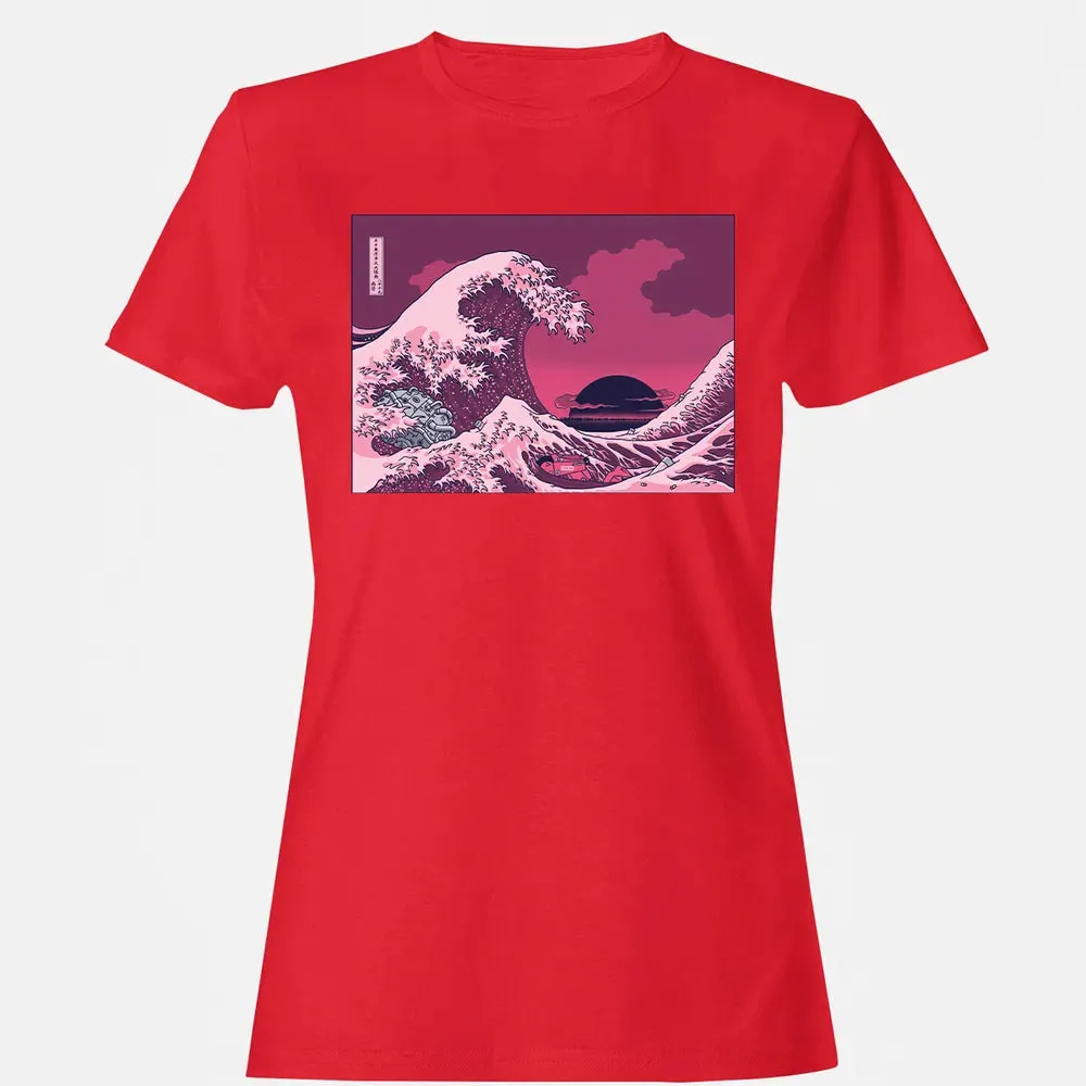 Neo Tokyo Wave Women's T-shirt - 13