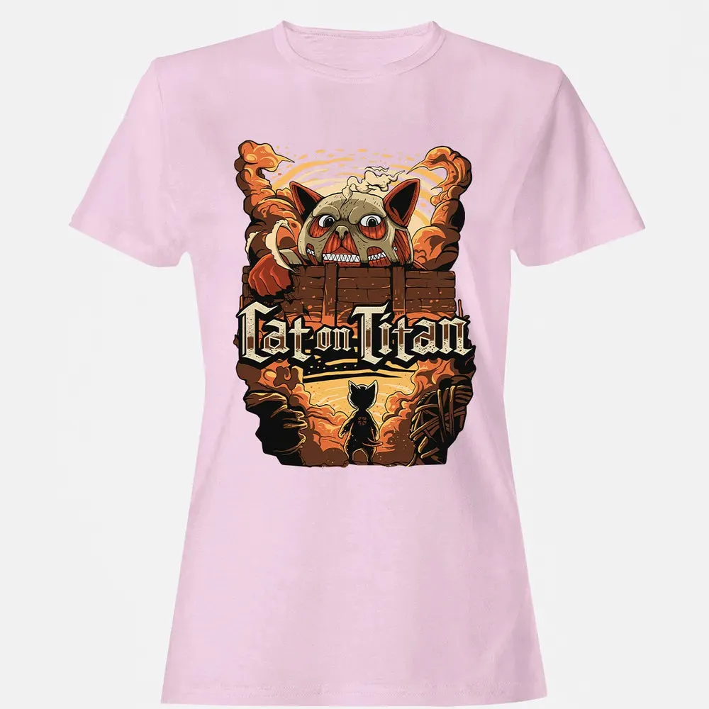 Cat On Titan Women's T-shirt - 9