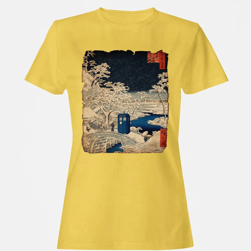Tardis And Drum Bridge Women's T-shirt - 4