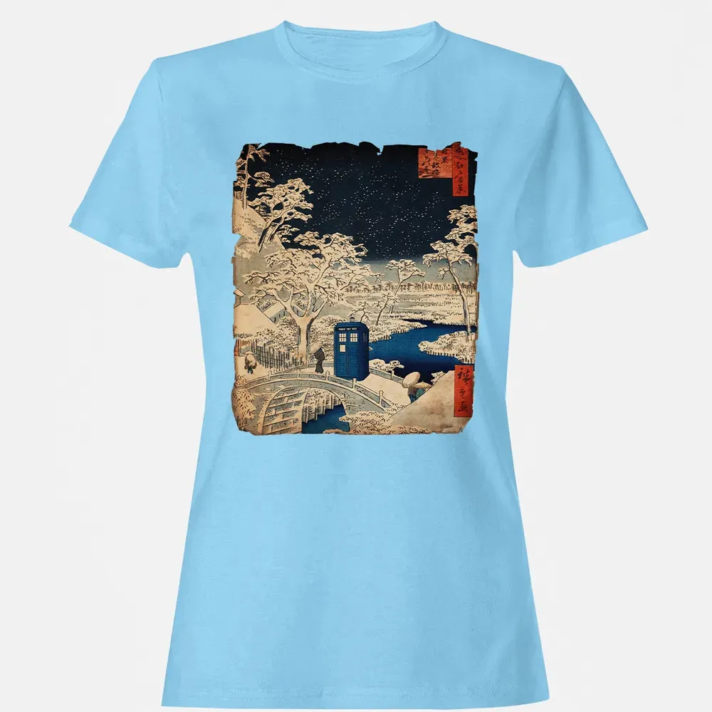 Tardis And Drum Bridge Women's T-shirt - 8