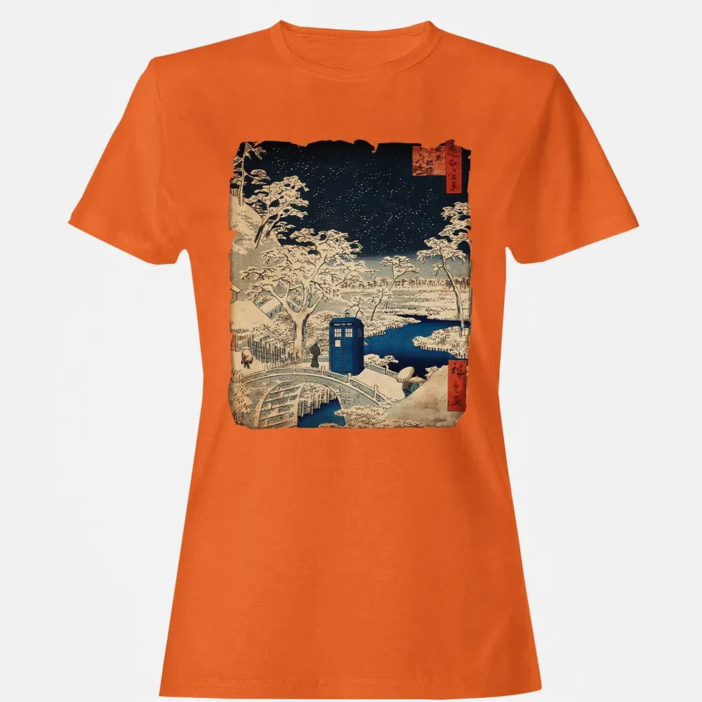 Tardis And Drum Bridge Women's T-shirt - 11
