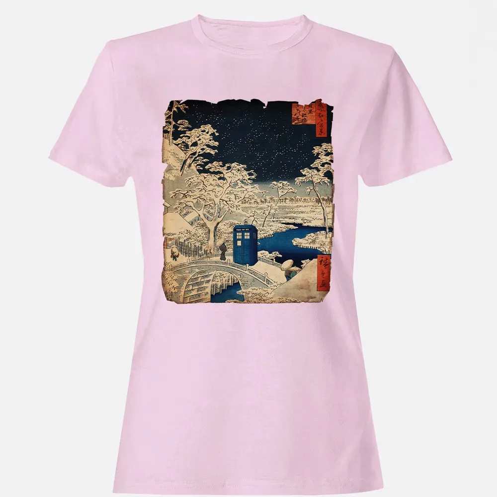 Tardis And Drum Bridge Women's T-shirt - 9
