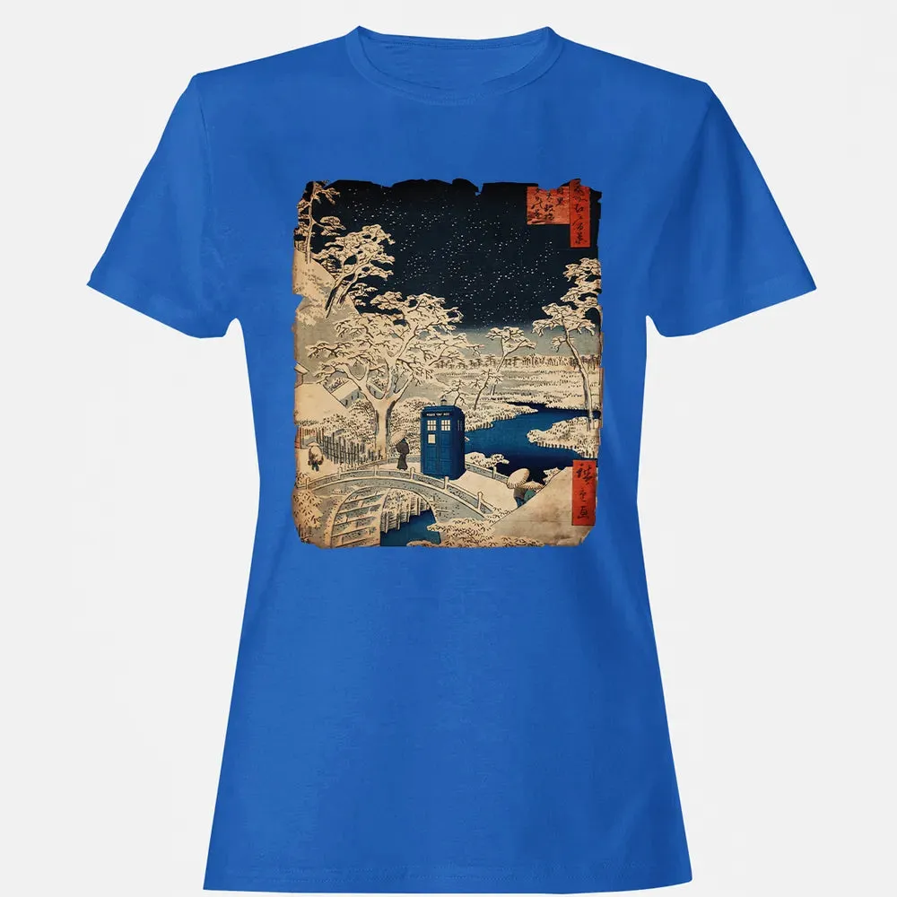 Tardis And Drum Bridge Women's T-shirt - 14