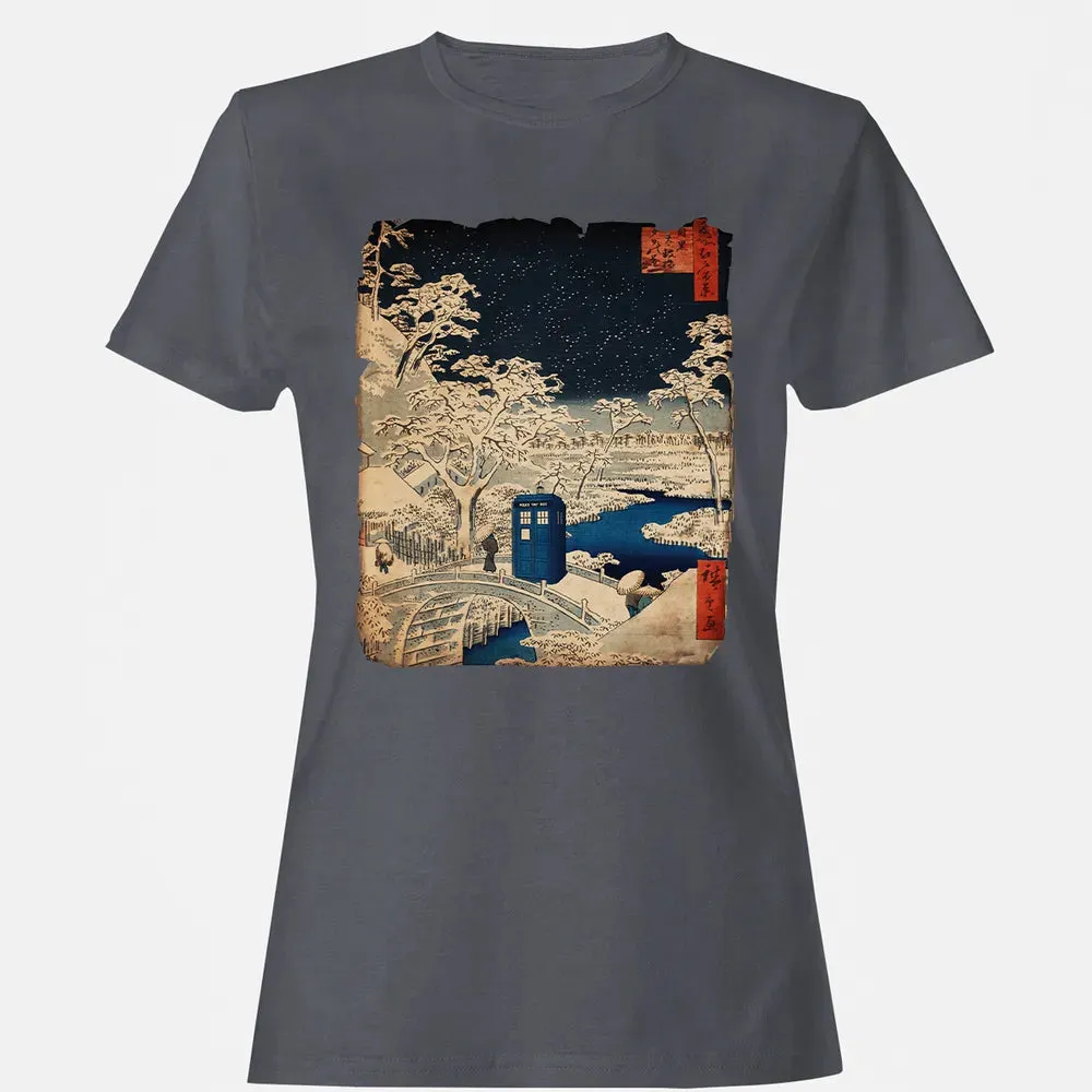 Tardis And Drum Bridge Women's T-shirt - 5