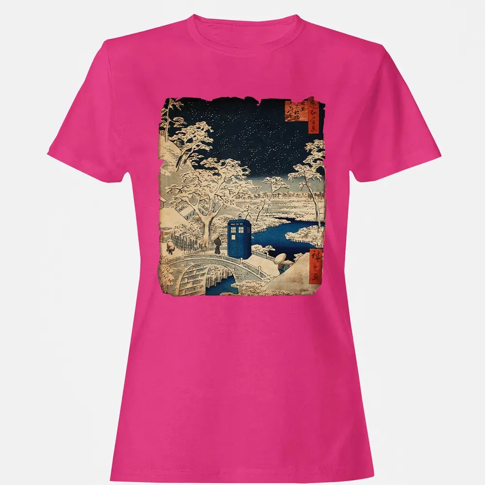 Tardis And Drum Bridge Women's T-shirt - 6