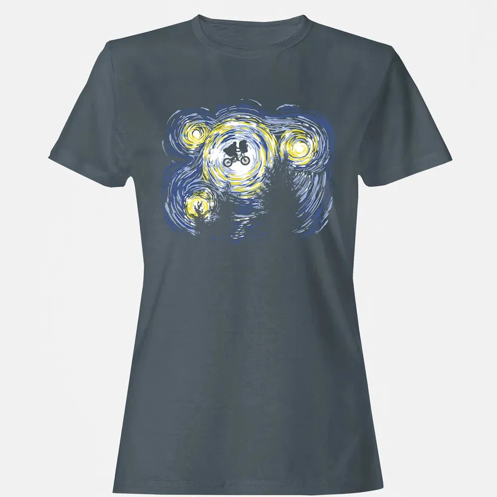 Starry Extraterrestrial Women's T-shirt - 3