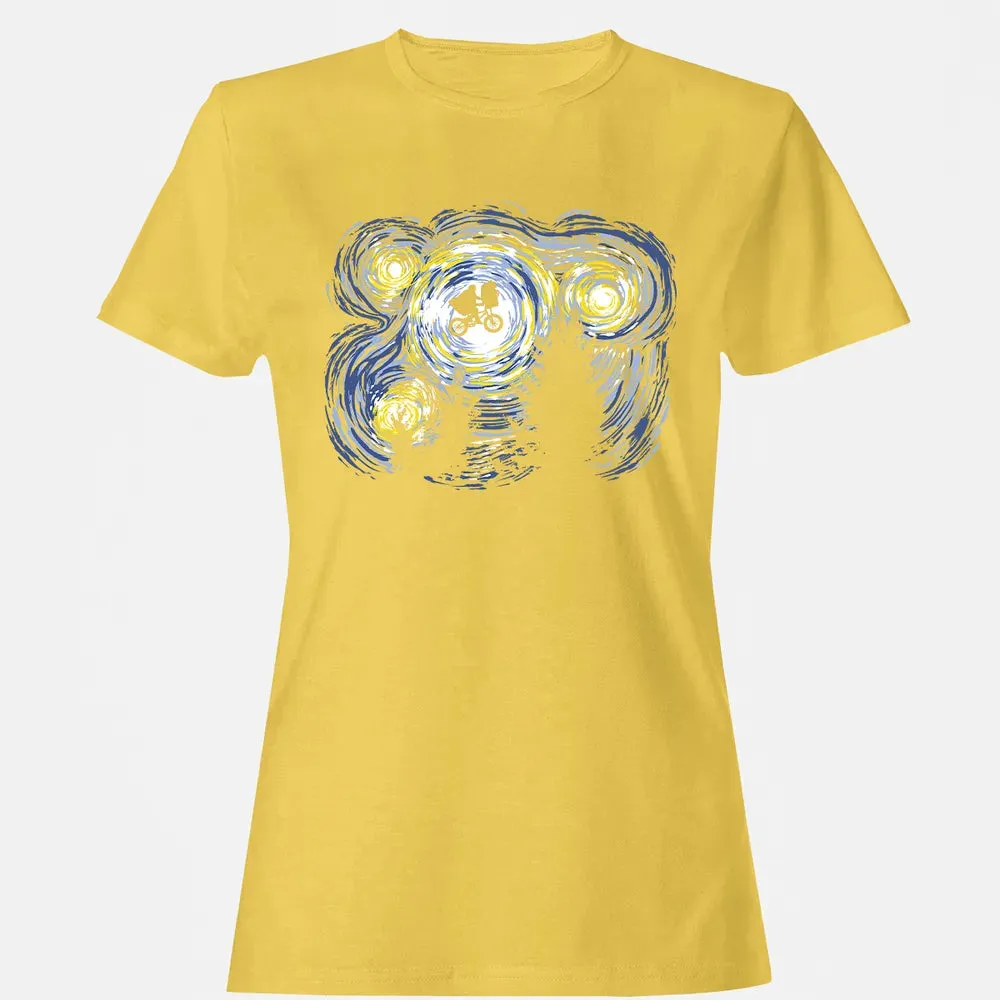 Starry Extraterrestrial Women's T-shirt - 4