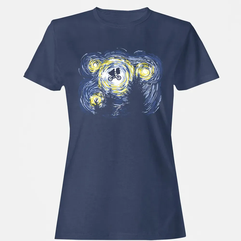 Starry Extraterrestrial Women's T-shirt - 10