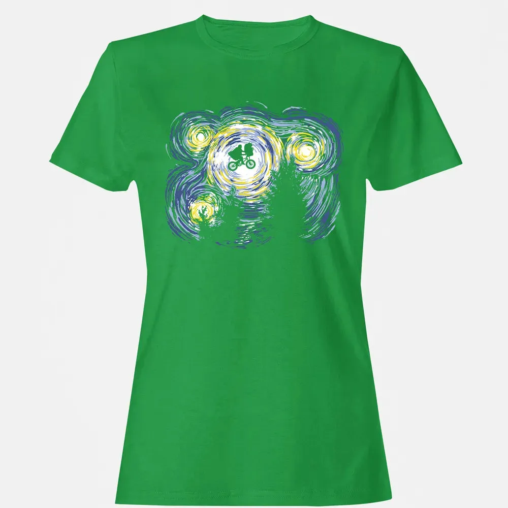 Starry Extraterrestrial Women's T-shirt - 7