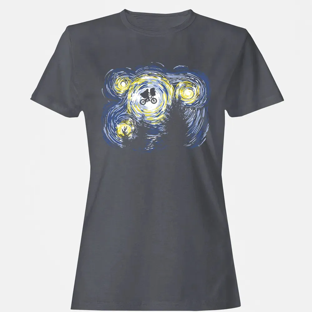 Starry Extraterrestrial Women's T-shirt - 5