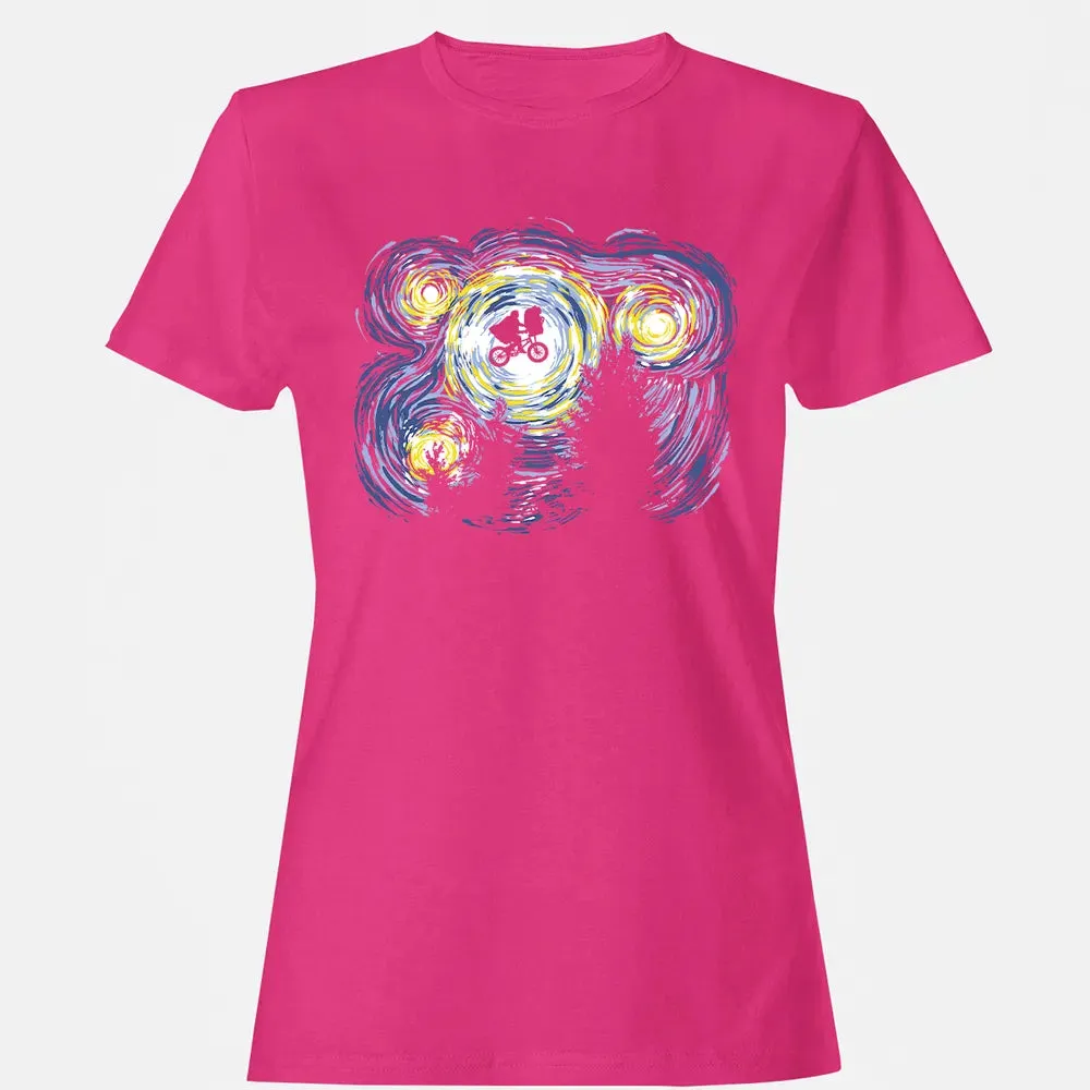 Starry Extraterrestrial Women's T-shirt - 6