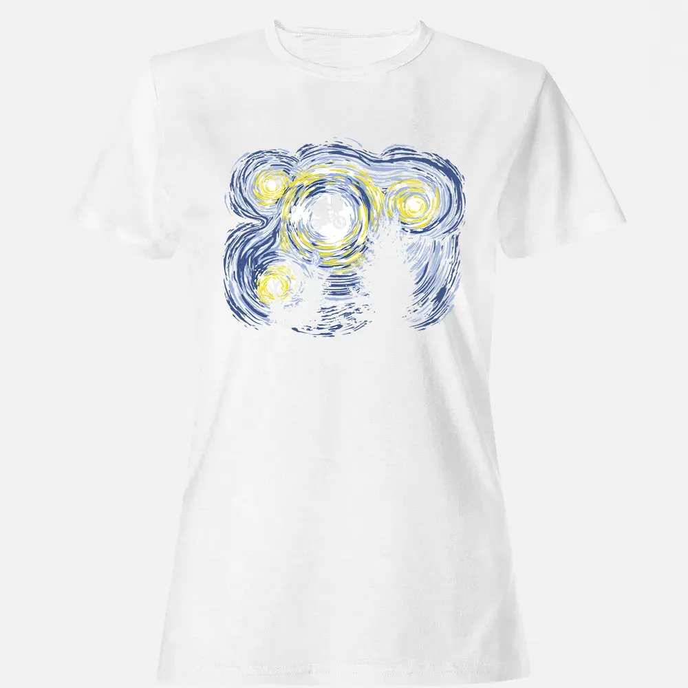 Starry Extraterrestrial Women's T-shirt - 16