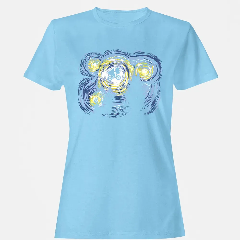 Starry Extraterrestrial Women's T-shirt - 8
