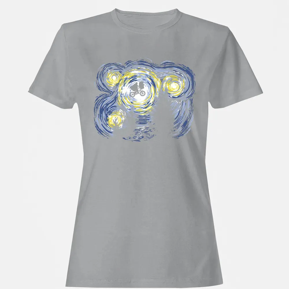 Starry Extraterrestrial Women's T-shirt - 15