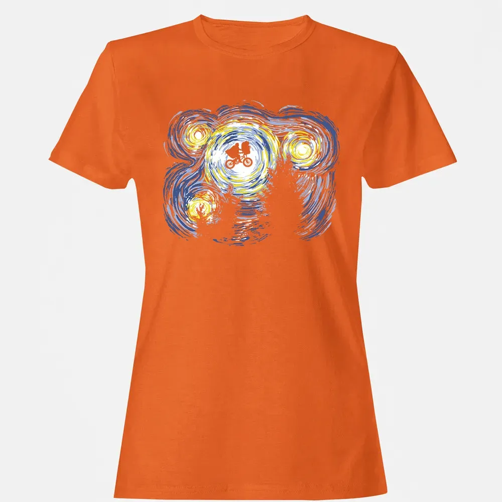 Starry Extraterrestrial Women's T-shirt - 11