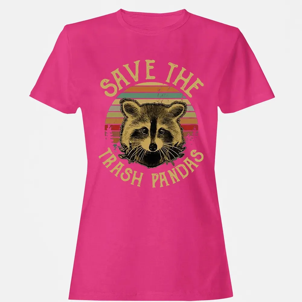 Save The Trash Pandas Women's T-shirt - 6