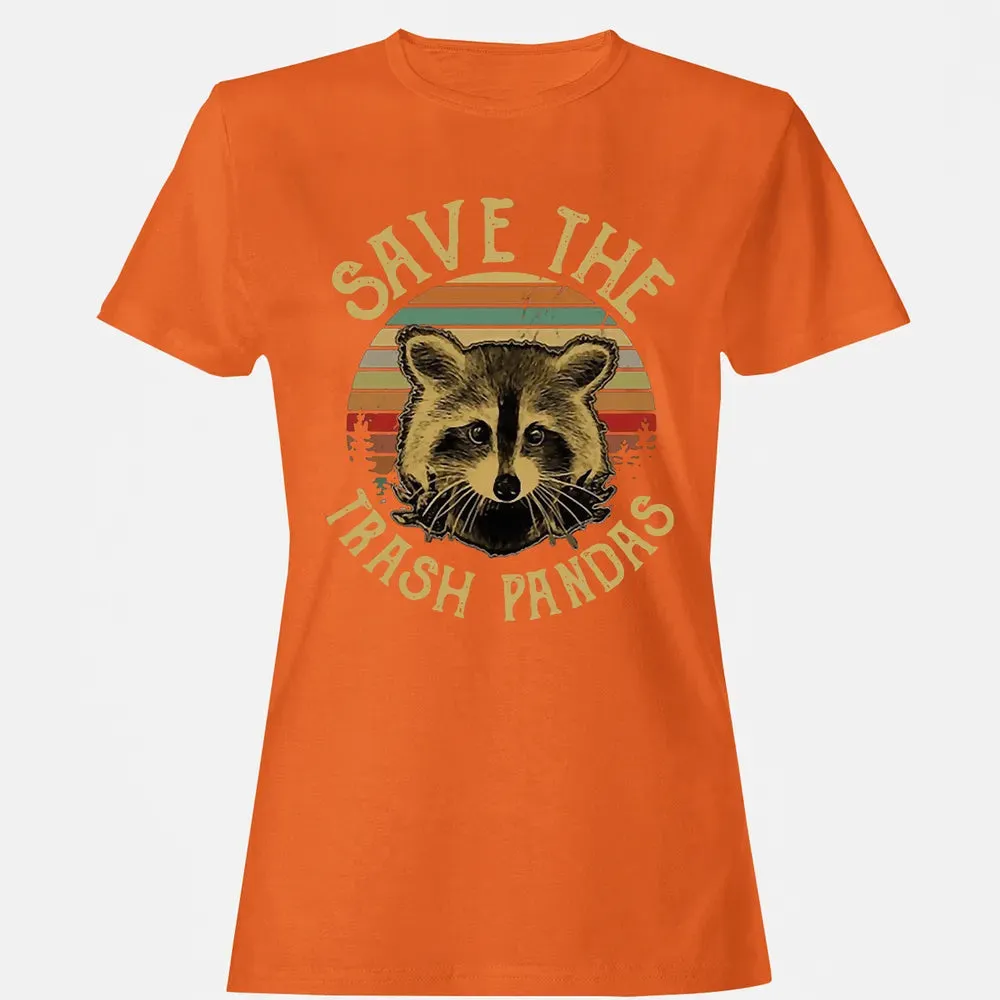 Save The Trash Pandas Women's T-shirt - 11