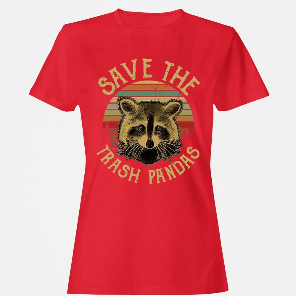 Save The Trash Pandas Women's T-shirt - 13