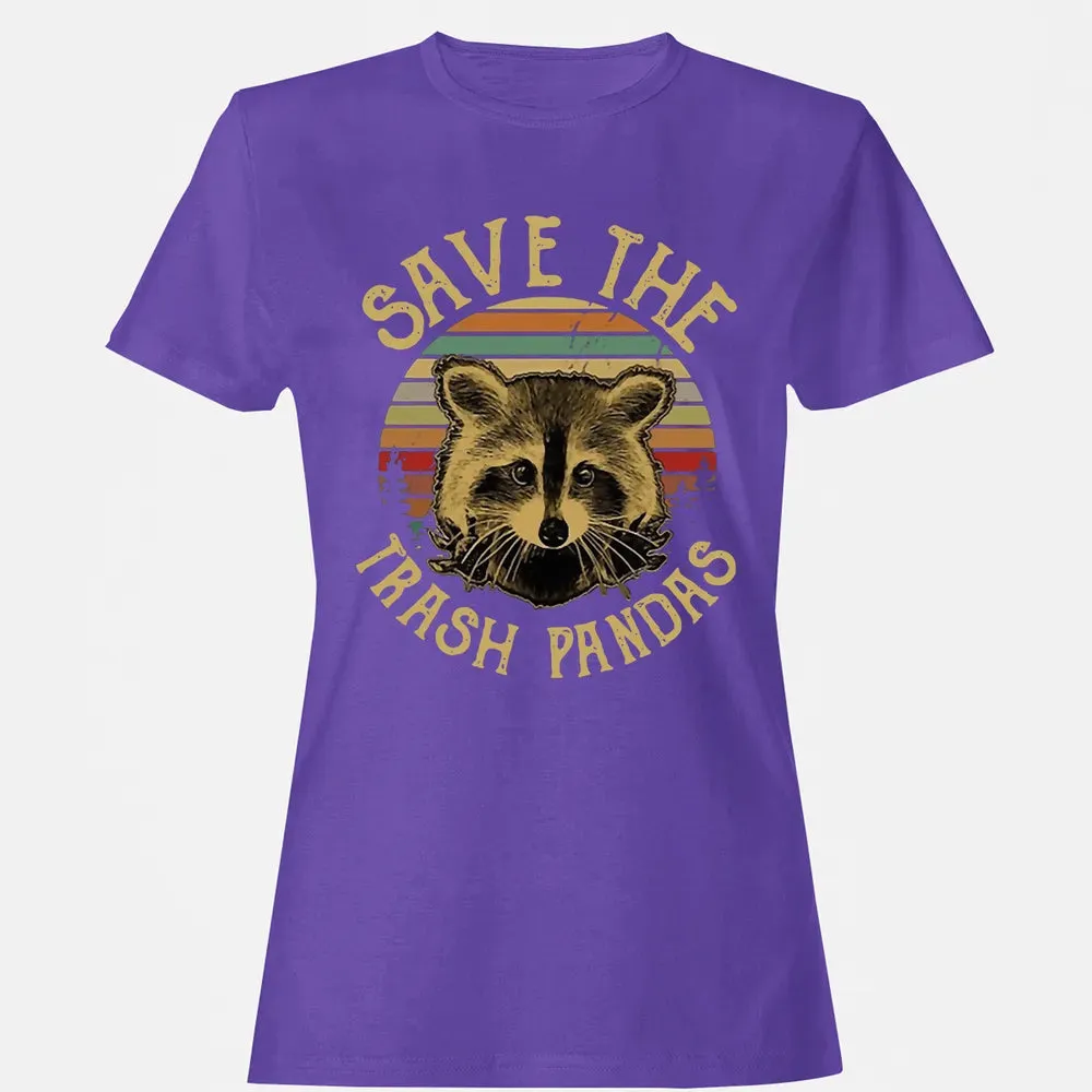 Save The Trash Pandas Women's T-shirt - 12