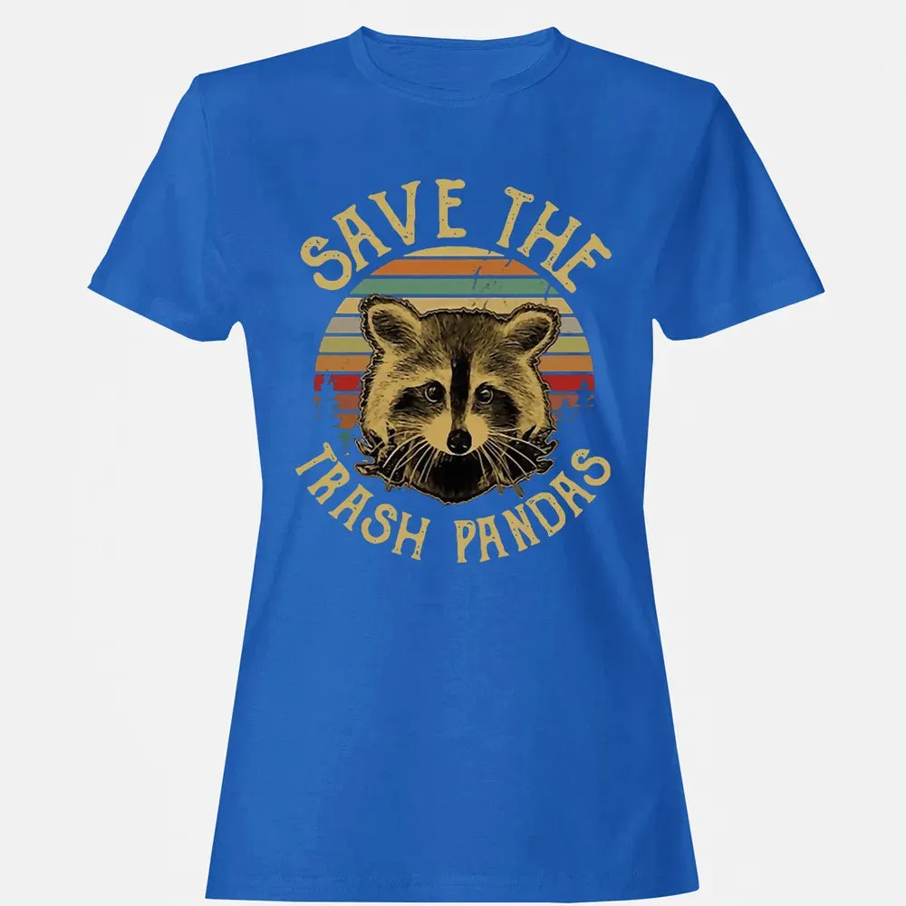 Save The Trash Pandas Women's T-shirt - 14