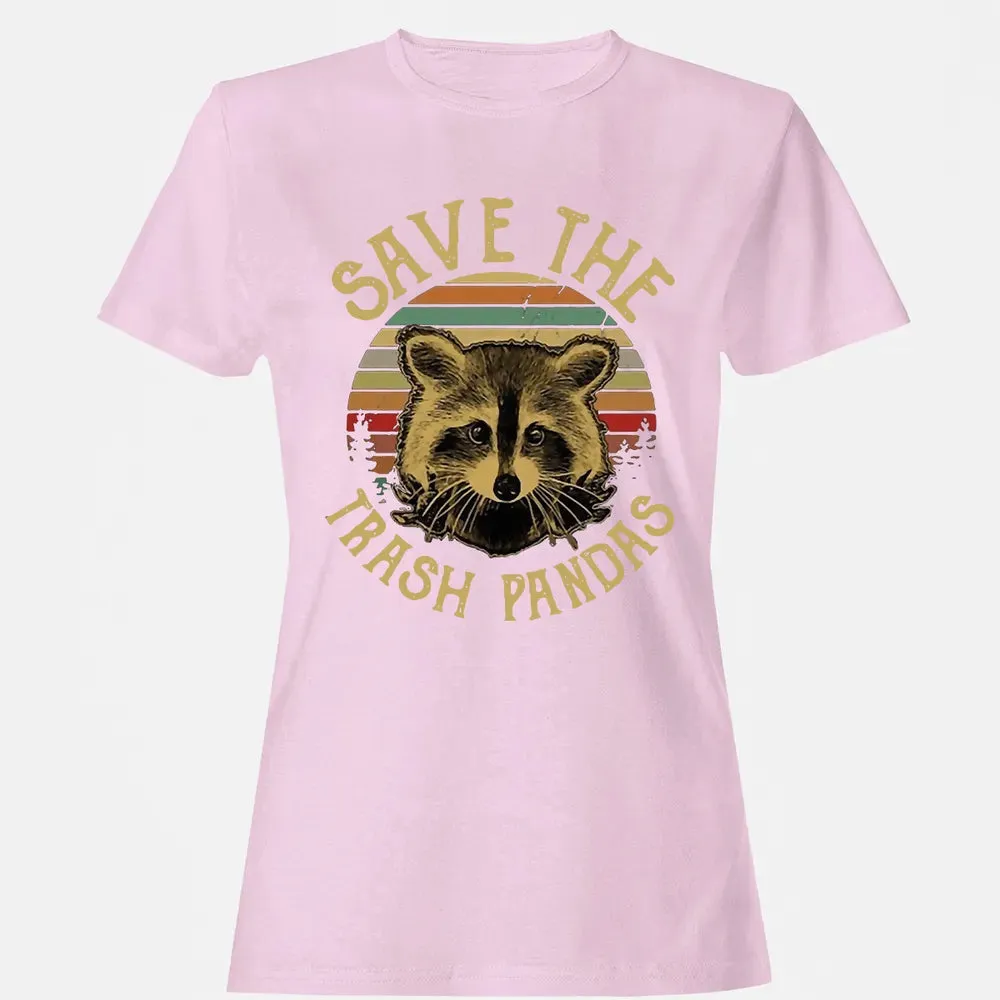 Save The Trash Pandas Women's T-shirt - 9
