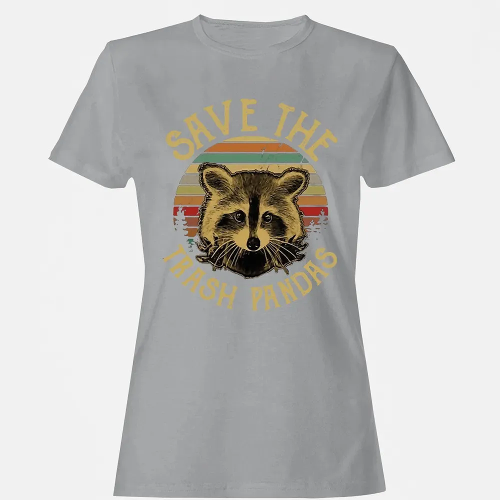 Save The Trash Pandas Women's T-shirt - 15