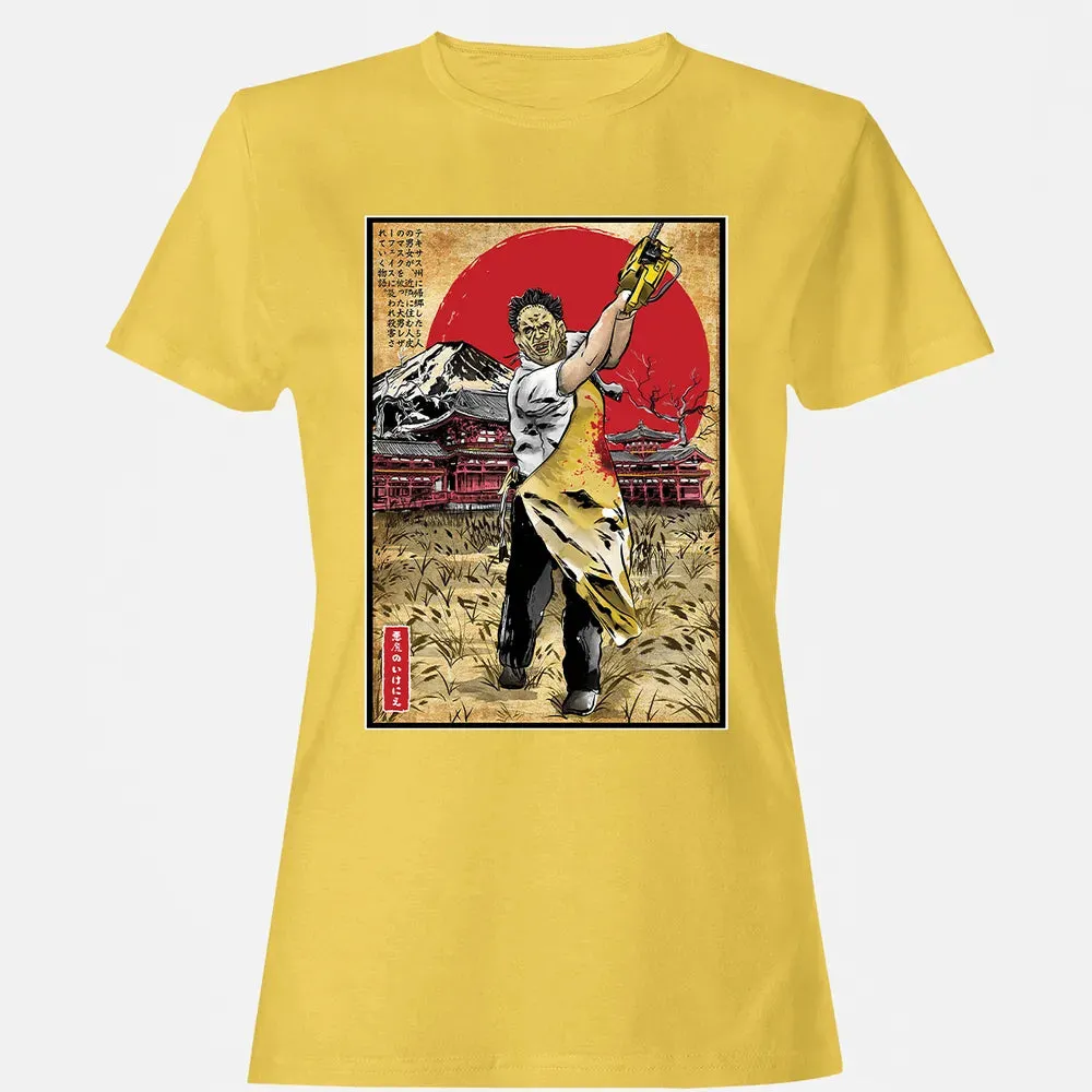 Leatherface in Japan Women's T-shirt - 4
