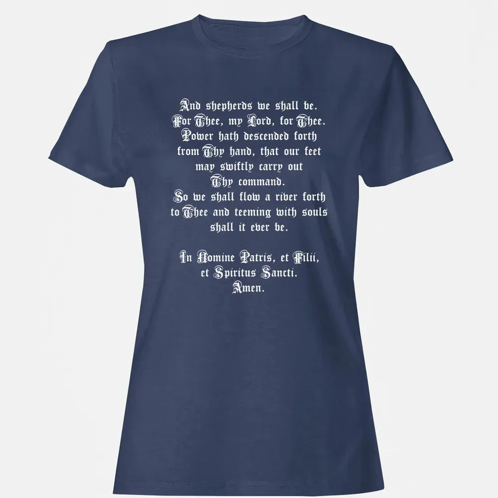 The Shepherd's Prayer Women's T-shirt - 10