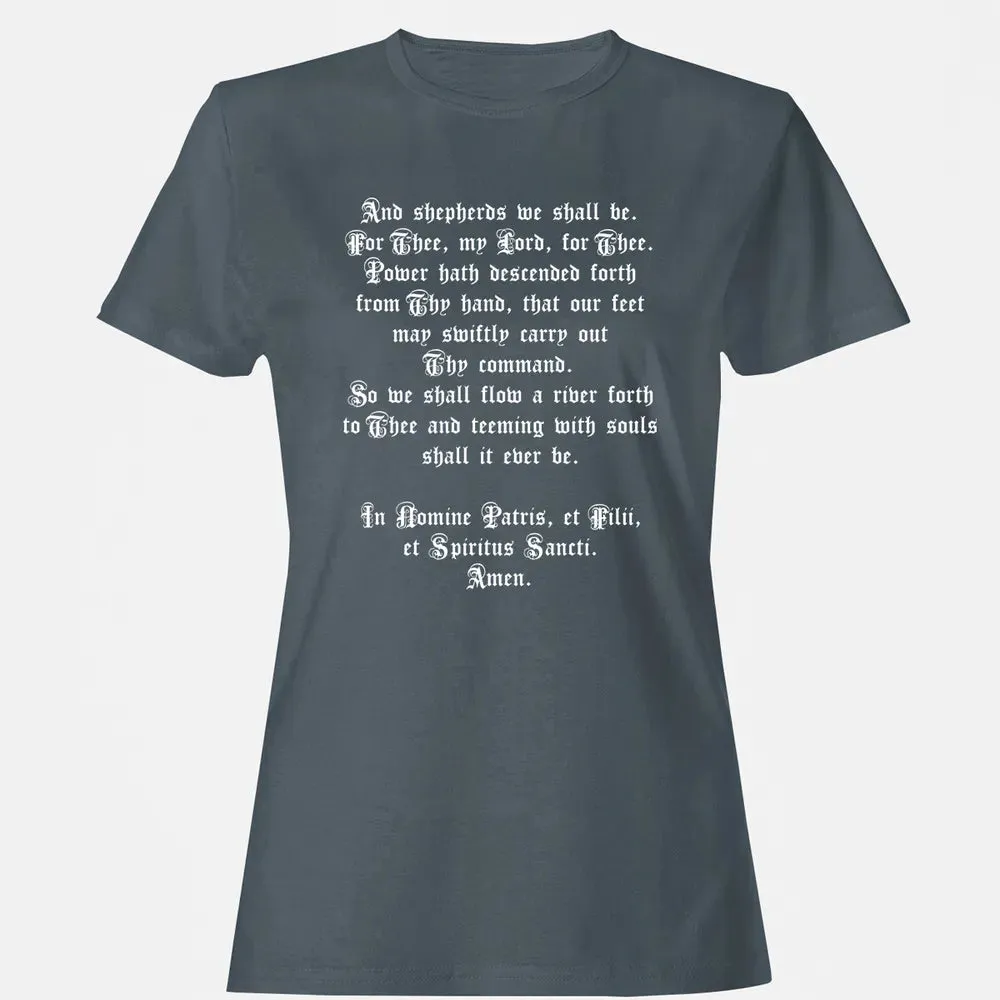 The Shepherd's Prayer Women's T-shirt - 3