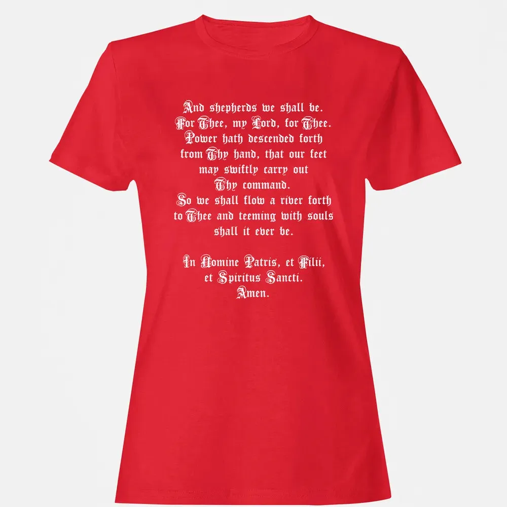 The Shepherd's Prayer Women's T-shirt - 13