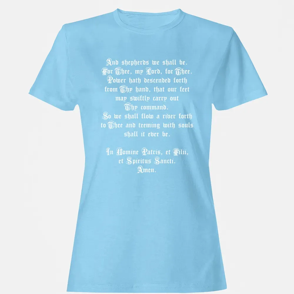 The Shepherd's Prayer Women's T-shirt - 8