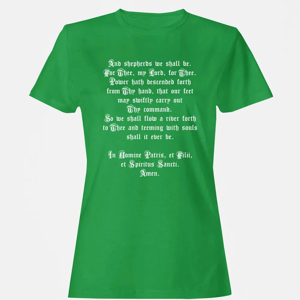 The Shepherd's Prayer Women's T-shirt - 7