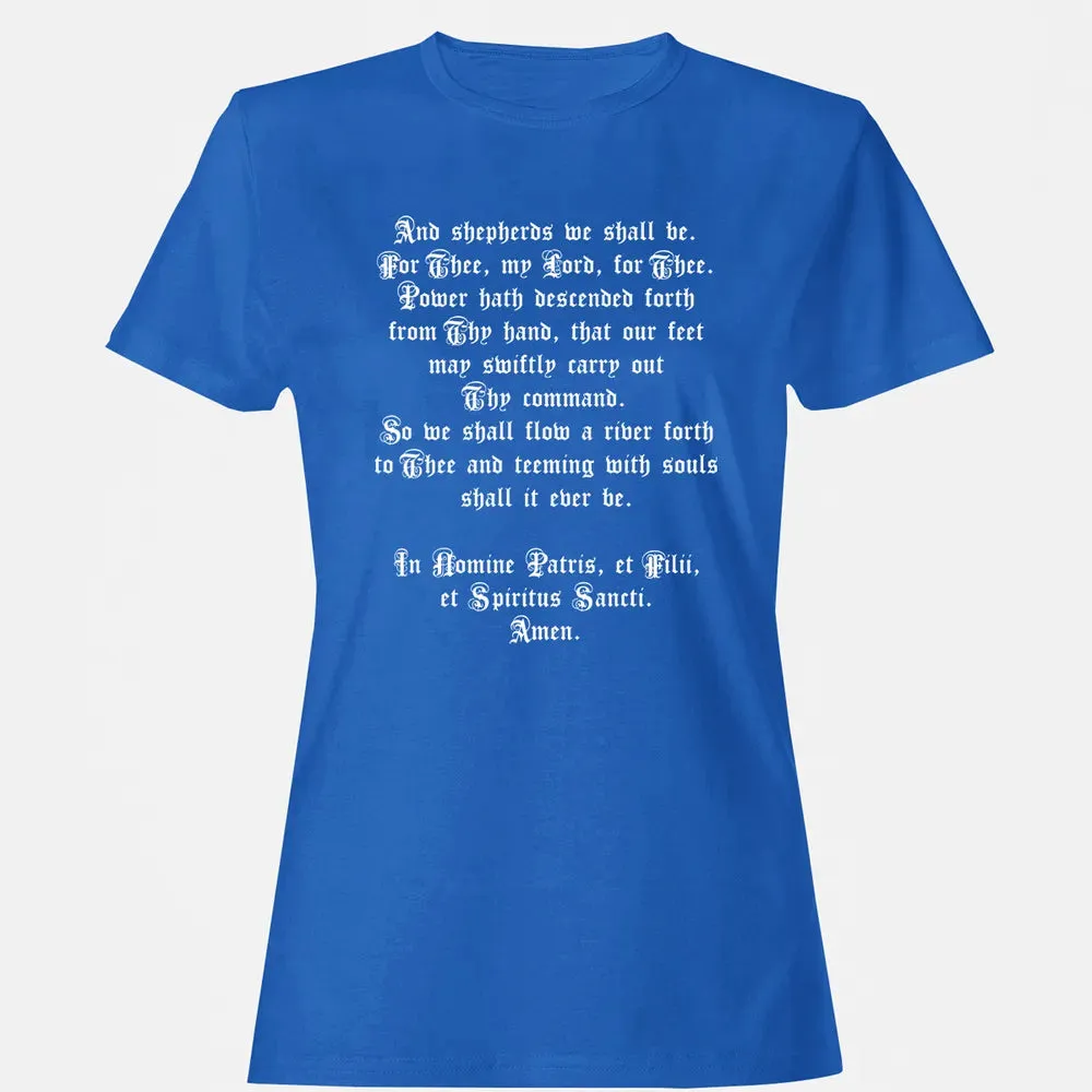 The Shepherd's Prayer Women's T-shirt - 14