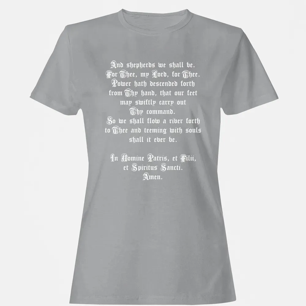 The Shepherd's Prayer Women's T-shirt - 15