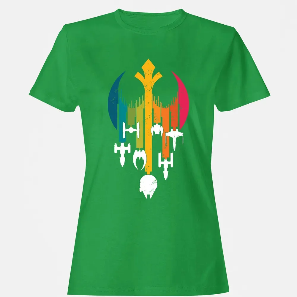 Rainbow Rebel Women's T-shirt - 7