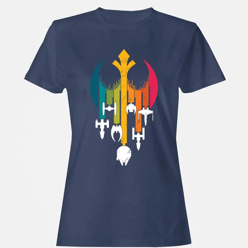 Rainbow Rebel Women's T-shirt - 10