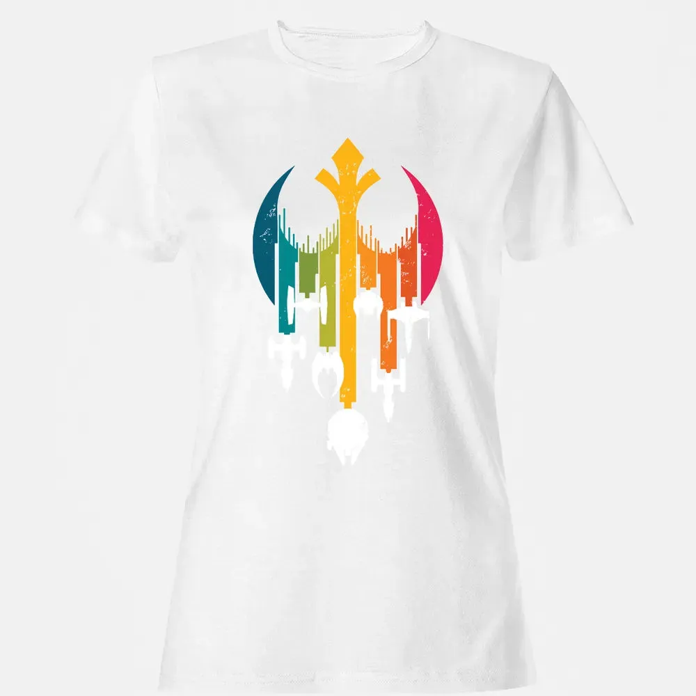 Rainbow Rebel Women's T-shirt - 16