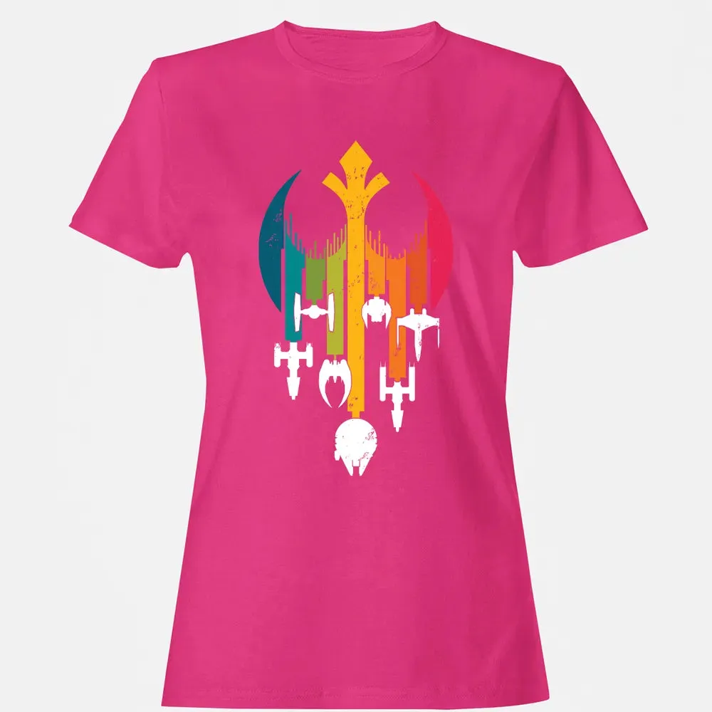 Rainbow Rebel Women's T-shirt - 6