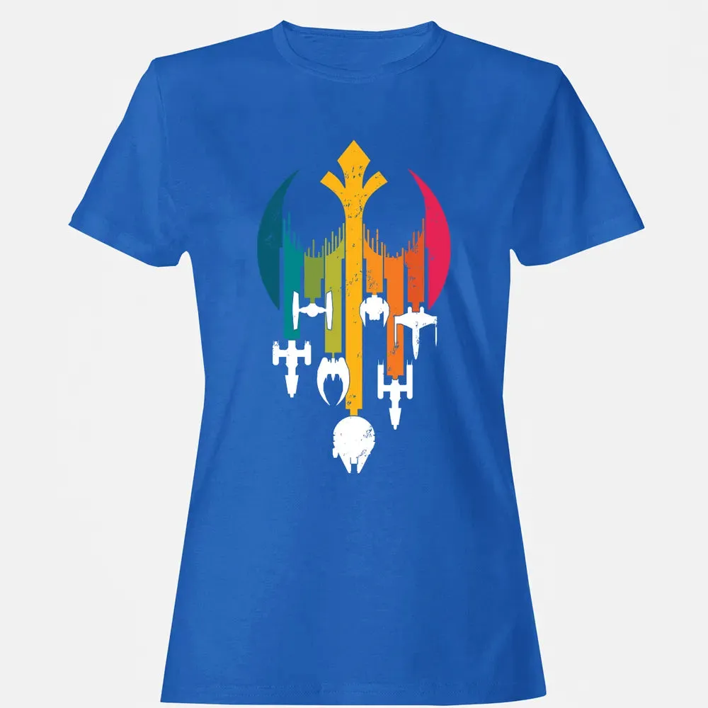 Rainbow Rebel Women's T-shirt - 14
