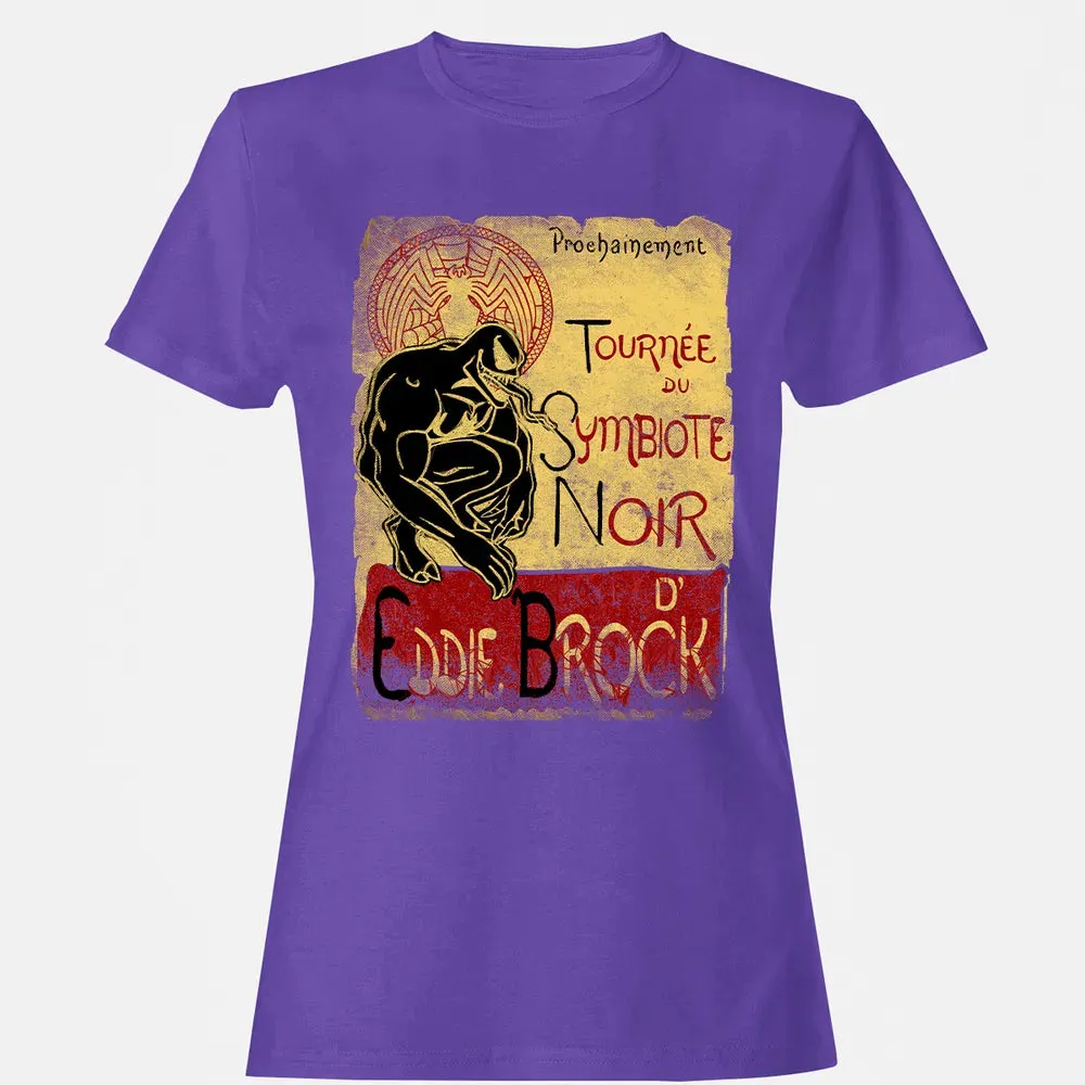 TourneÌe Du Symbiote Noir Women's T-shirt - 12