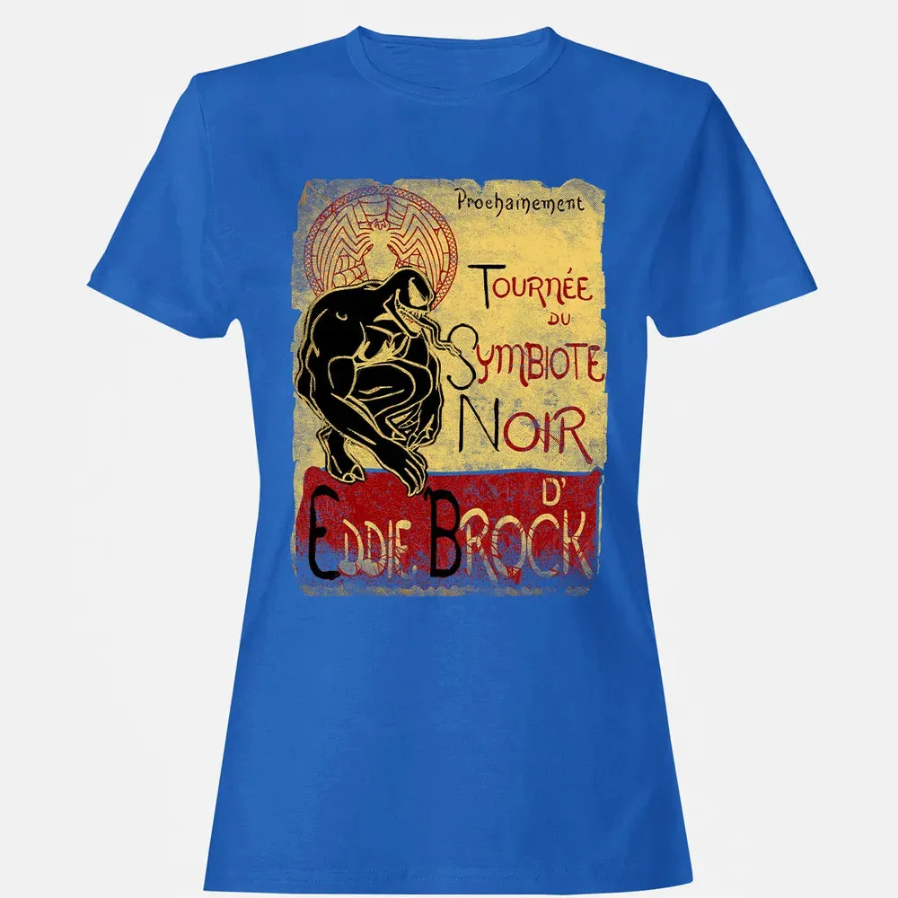 TourneÌe Du Symbiote Noir Women's T-shirt - 14
