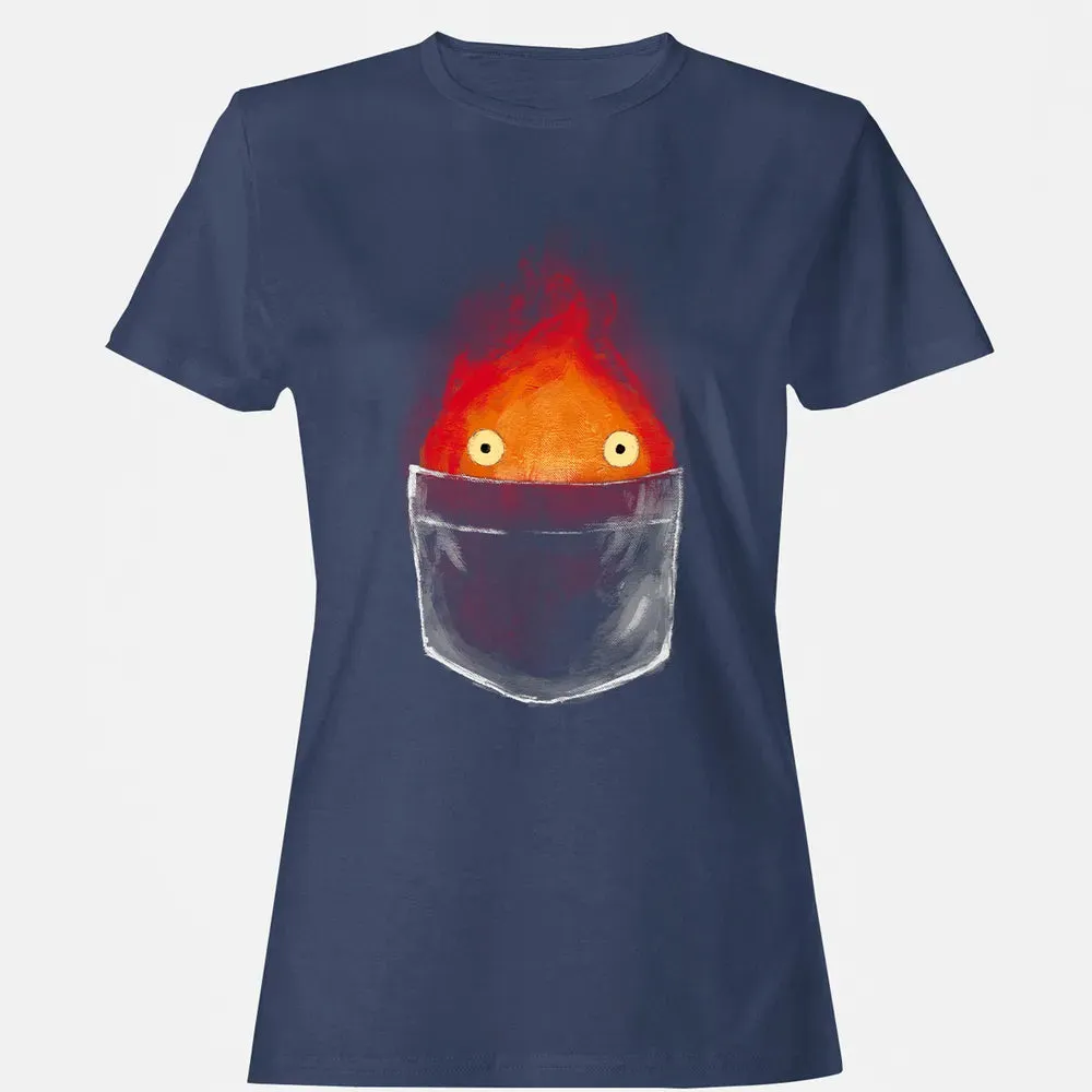 Calcifer in pocket Women's T-shirt - 10