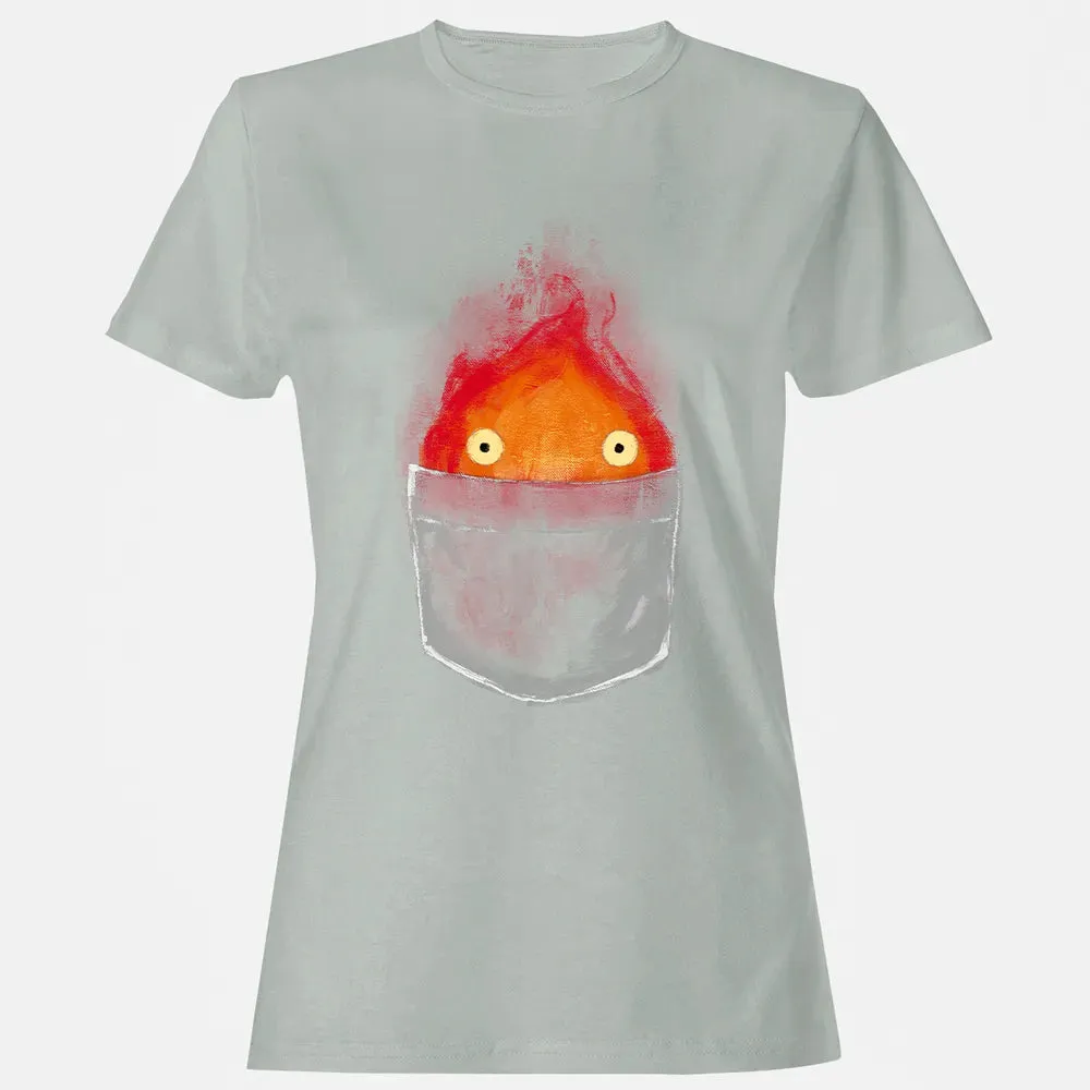 Calcifer in pocket Women's T-shirt - 2