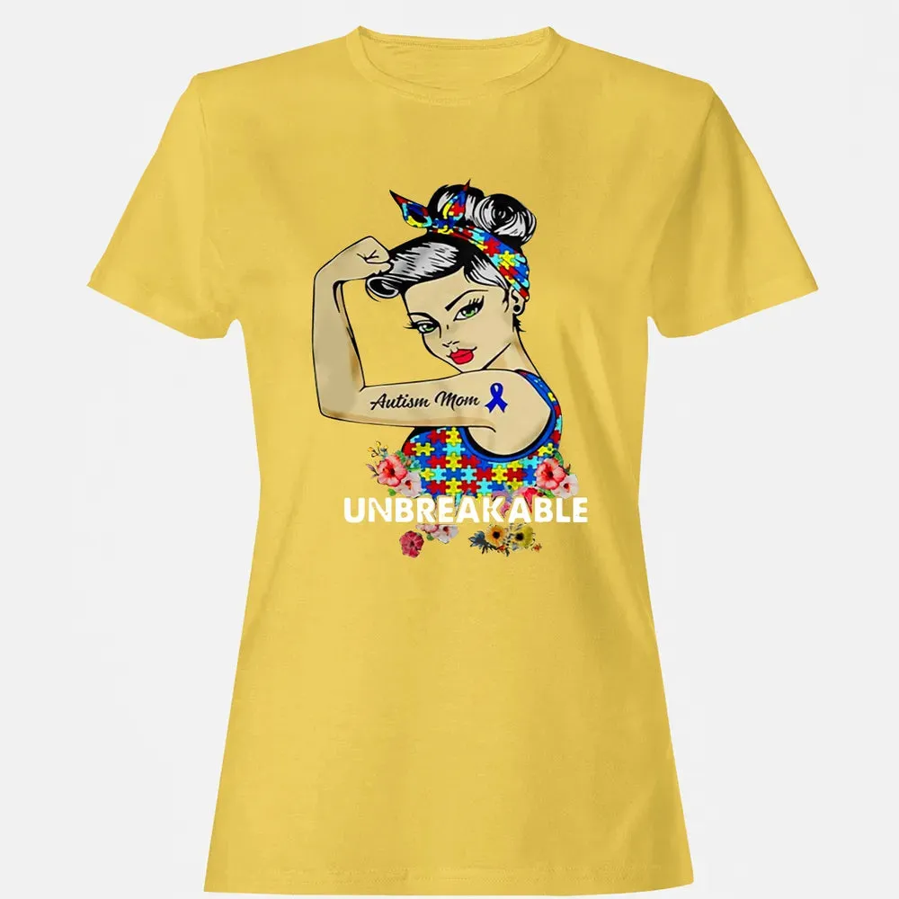 Autism Mom - Unbreakable Women's T-shirt - 4